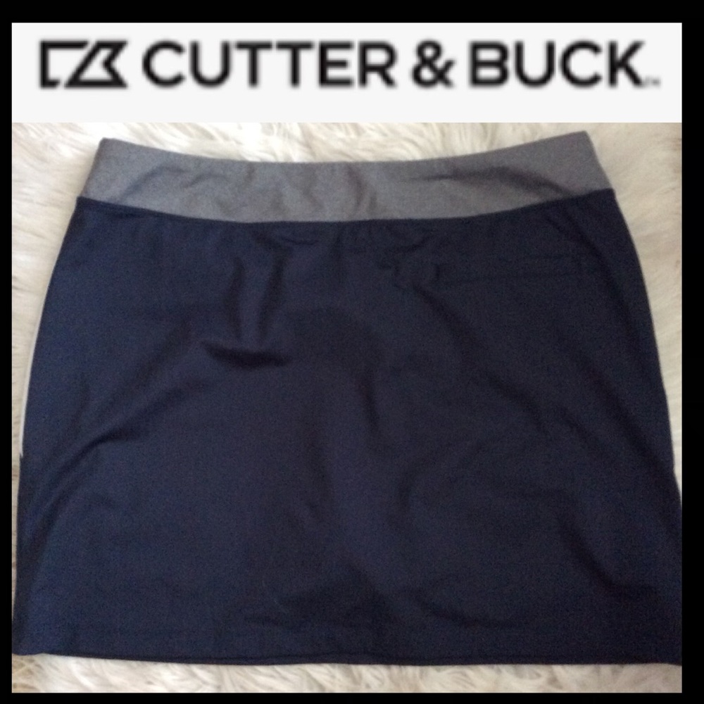 NWOT Cutter & Buck Colorblock Dry Tec Golf Skort - Picture 4 of 8